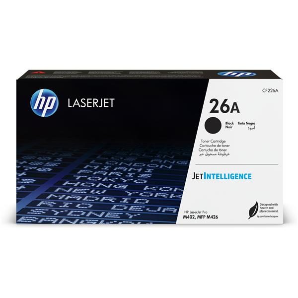 HP HP 26A BLACK LASERJET TONER CARTRI
