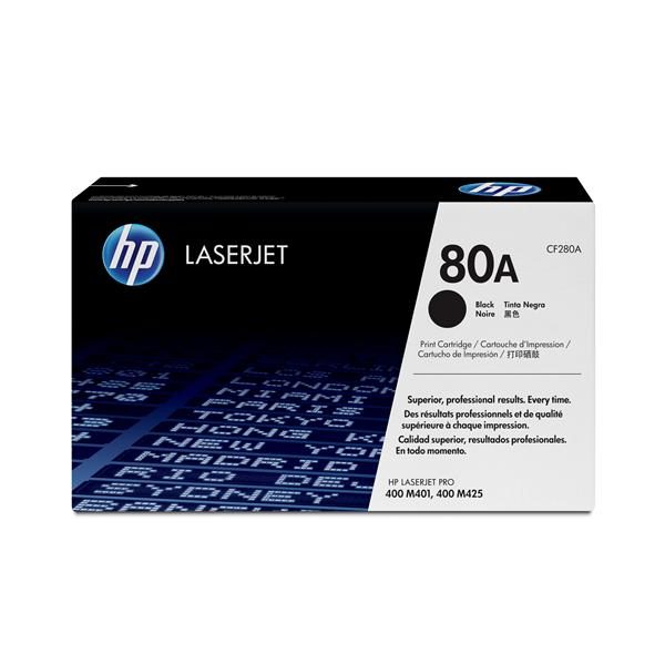 HP HP 80A BLACK LASERJET TONER 2700PG