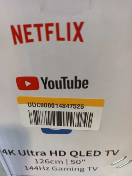 50 HR7 UHD 4K GOOGLE TV QLED 144HZ