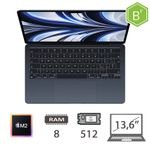 MBA 13,6 (2022)M2-8C CPU/8/512/10C GPU/