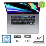 MBP 16 T.BAR(2019)I9-9880H/16/1TB/SG/2Y