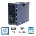 DELL T330 - XEON E3-1220V5/32/2X2TB/FRE