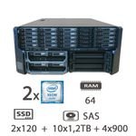 DELL VRTX 2X (M630/E5-2620V4/32/2XSSD12