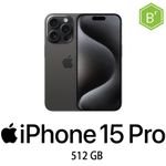 IPHONE 15 PRO 512GB BLACK TITANIUM/2Y - B