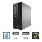 DELL T5820 XEON W-2102/32/SSD512/P2000/