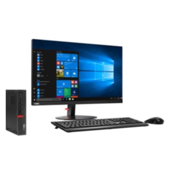 LENOVO ThinkCentre M920Q + monitor 22" i5-9400T 16GB 512SSD W11P MAR