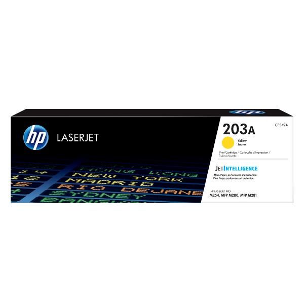 HPINC HP 203A ORIGINAL YELLOW LASER TONER