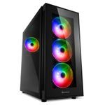 ATX 2XU3,2XU2,TEMP GLASS 4X120 ARGB FAN,ARGB
